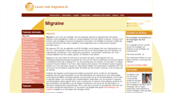 Desktop Screenshot of levenmetmigraine.nl